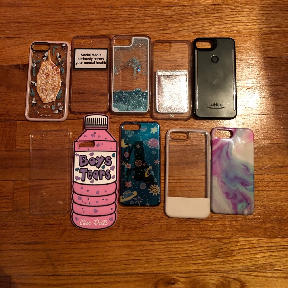 Multiple iPhone 8 Plus Cases!
